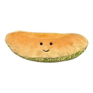 Jellycat plush toy stuffed smiling melon cantaloupe 7”